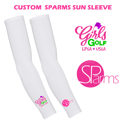 1 x Set of sleeves Limited Edition Girl's Golf Custom Logo